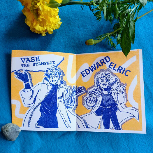 Bionic Blondes - Interior sample. Fanart.