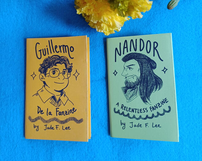 Guillermo and Nandor mini zines. Fanart.